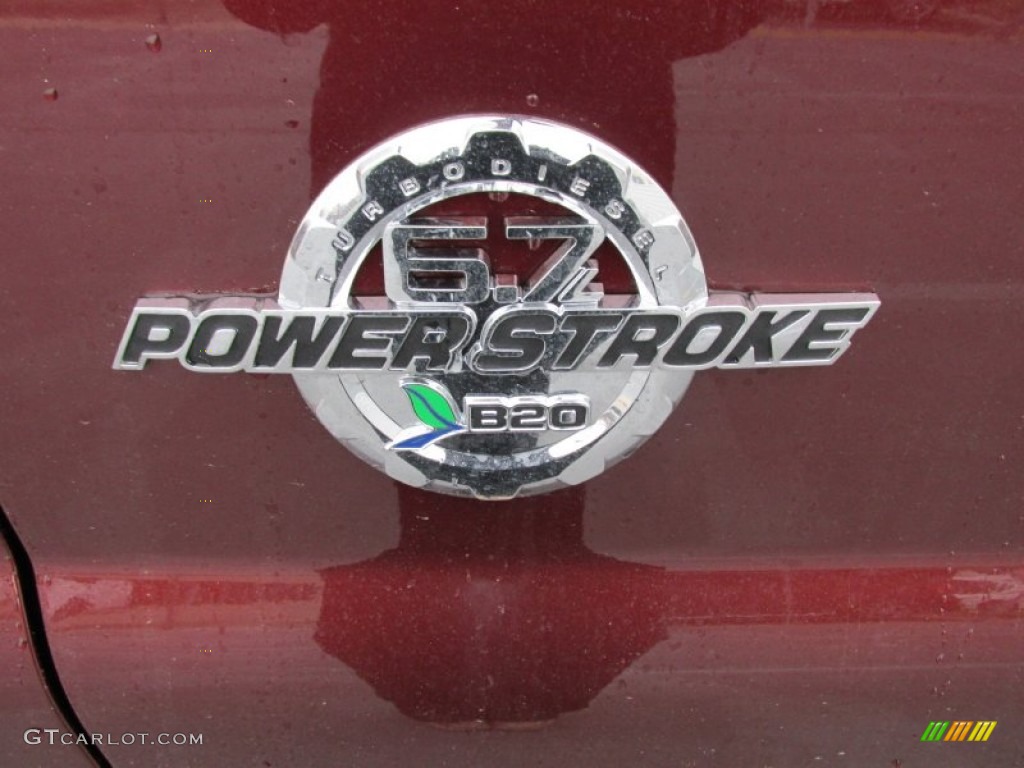 2015 Ford F250 Super Duty Platinum Crew Cab 4x4 Marks and Logos Photo #101731599