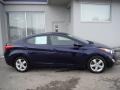 2012 Indigo Night Blue Hyundai Elantra GLS  photo #2