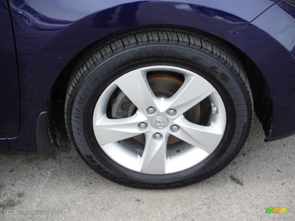 2012 Elantra GLS - Indigo Night Blue / Gray photo #3