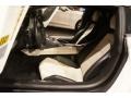 2012 Lamborghini Aventador Nero Ade/Bianco Polar Interior Front Seat Photo