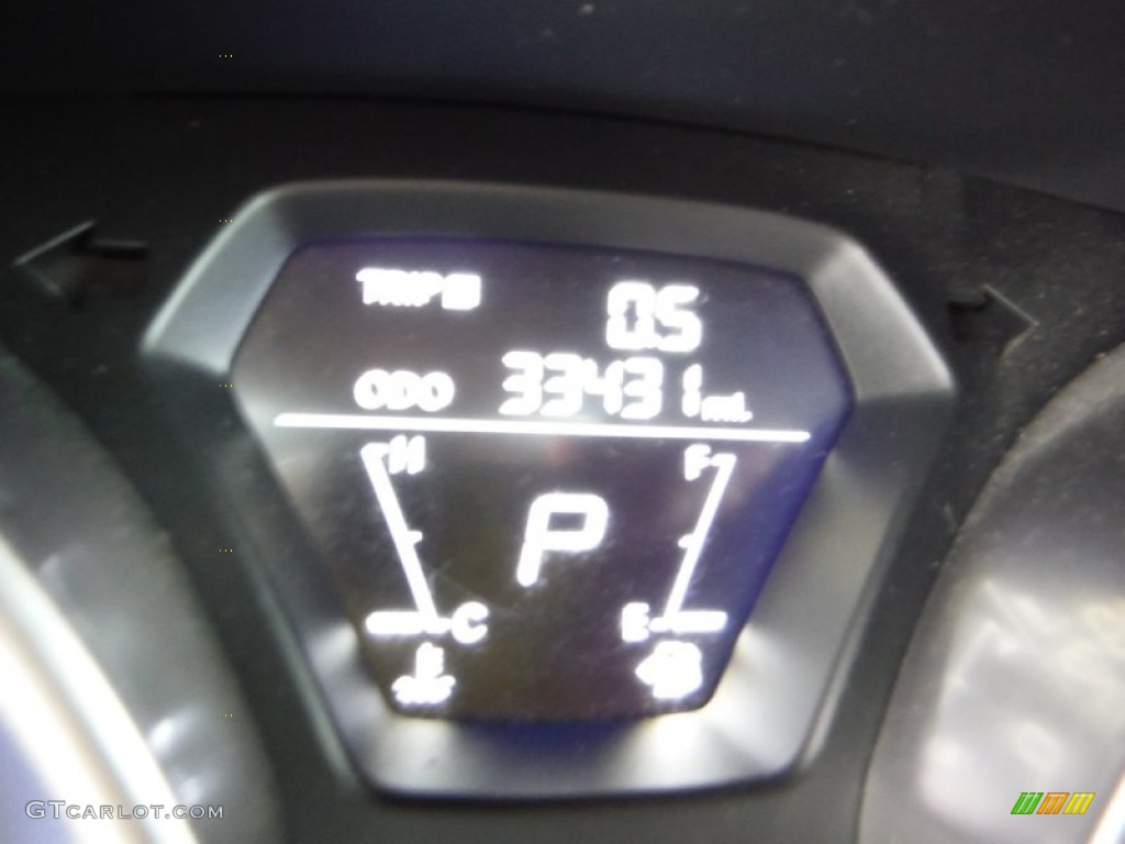 2012 Elantra GLS - Indigo Night Blue / Gray photo #25