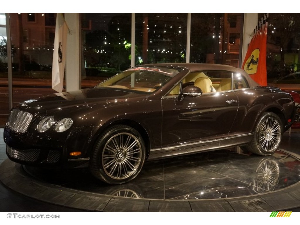 2010 Continental GTC Speed - Burnt Oak / Linen photo #1