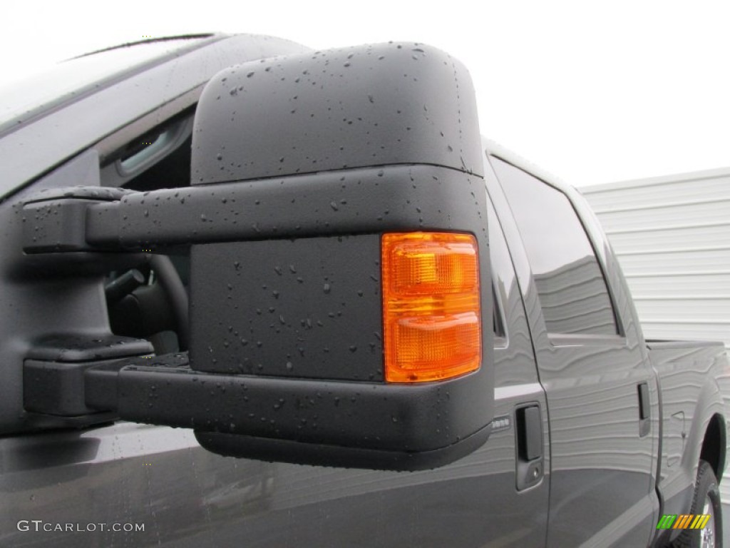 2015 F250 Super Duty XLT Crew Cab 4x4 - Magnetic / Steel photo #13