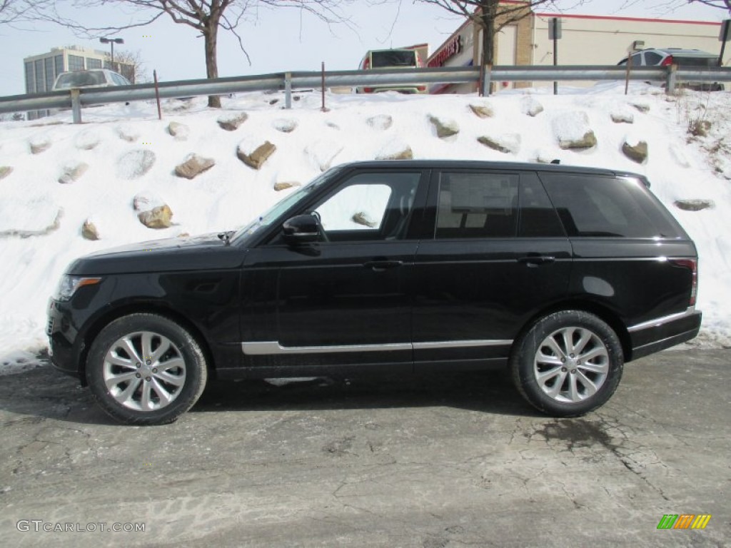 2015 Range Rover HSE - Santorini Black / Ebony/Ebony photo #2