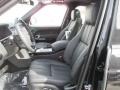 2015 Land Rover Range Rover Ebony/Ebony Interior Front Seat Photo