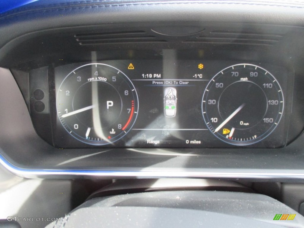 2015 Land Rover Range Rover HSE Gauges Photos