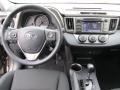 2015 Toyota RAV4 Black Interior Dashboard Photo