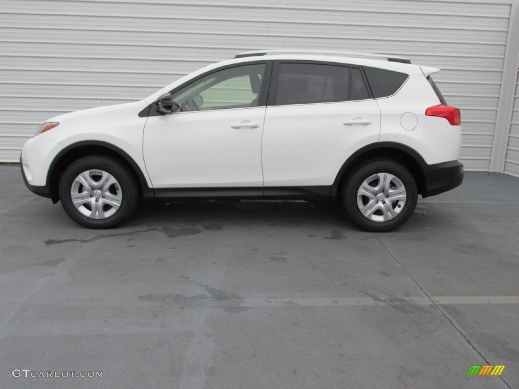 Super White 2015 Toyota RAV4 LE Exterior Photo #101734764