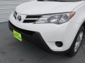 2015 Super White Toyota RAV4 LE  photo #10