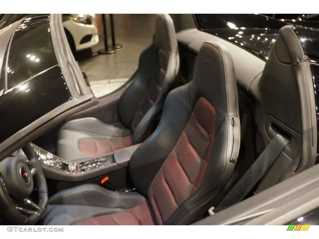 Carbon Black Interior 2014 McLaren MP4-12C 12C Spider Photo #101734866