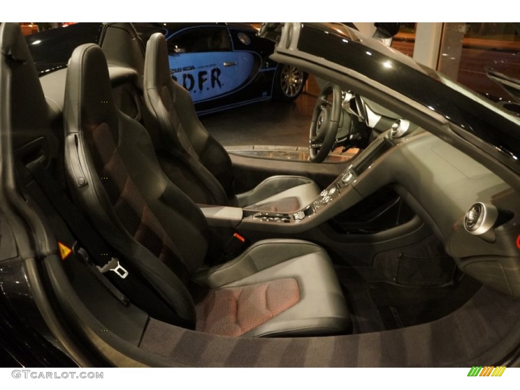 Carbon Black Interior 2014 McLaren MP4-12C 12C Spider Photo #101734956