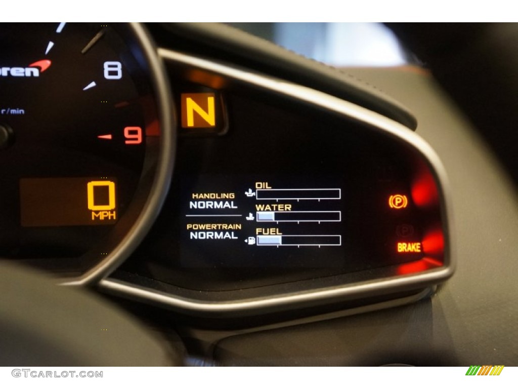 2014 McLaren MP4-12C 12C Spider Gauges Photo #101735184