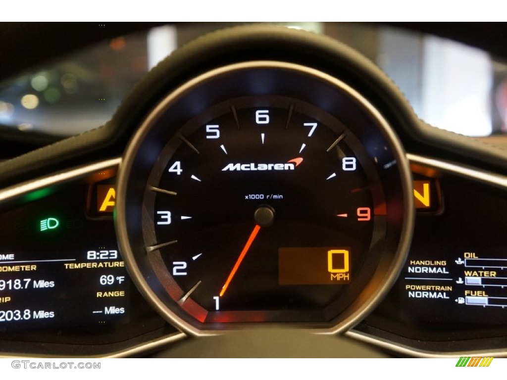 2014 McLaren MP4-12C 12C Spider Gauges Photos