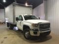 Front 3/4 View of 2015 Sierra 3500HD Work Truck Regular Cab Moving Truck