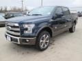 Blue Jeans Metallic 2015 Ford F150 King Ranch SuperCrew 4x4 Exterior
