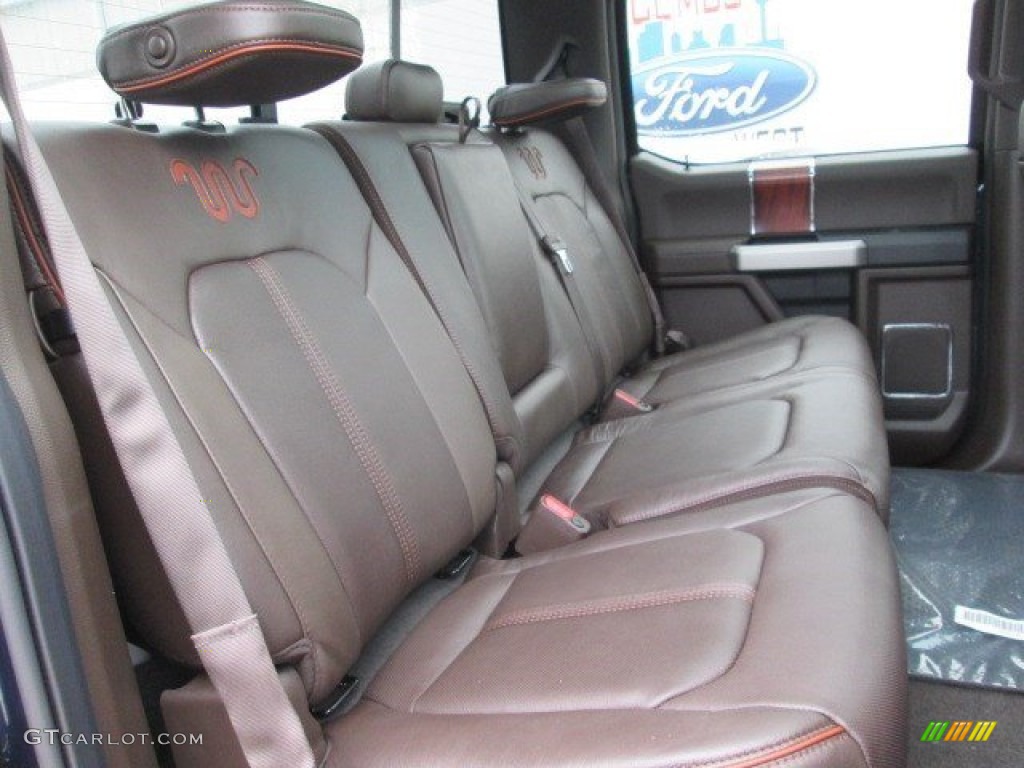 2015 Ford F150 King Ranch SuperCrew 4x4 Rear Seat Photo #101735897