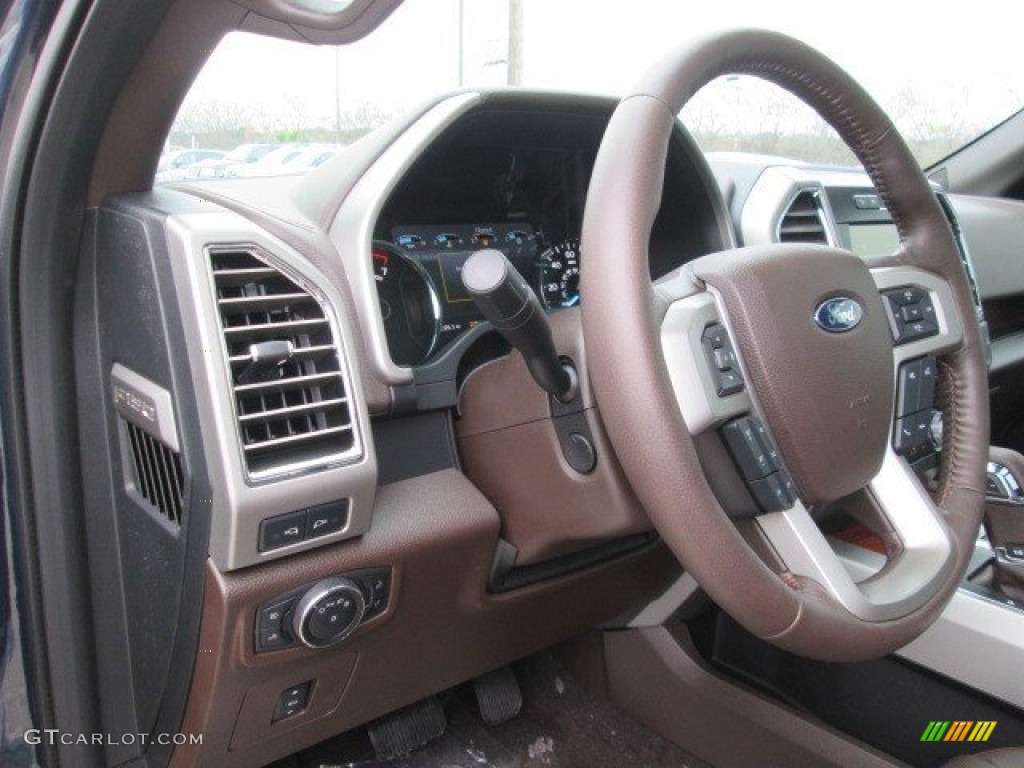 2015 F150 King Ranch SuperCrew 4x4 - Blue Jeans Metallic / King Ranch Java/Mesa photo #48