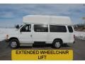Oxford White - E Series Van E350 Commercial Extended Photo No. 2