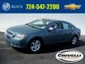 Silver Moss Metallic 2009 Chevrolet Malibu LS Sedan