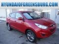 Garnet Red - Tucson GLS AWD Photo No. 1