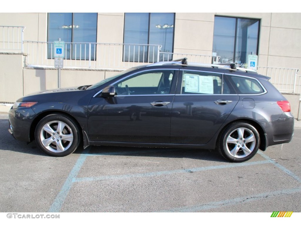 2011 TSX Sport Wagon - Graphite Luster Pearl / Ebony photo #5