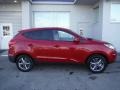 Garnet Red - Tucson GLS AWD Photo No. 2