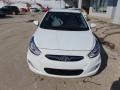 2013 Century White Hyundai Accent SE 5 Door  photo #3