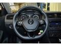 Titan Black Steering Wheel Photo for 2015 Volkswagen Jetta #101738403