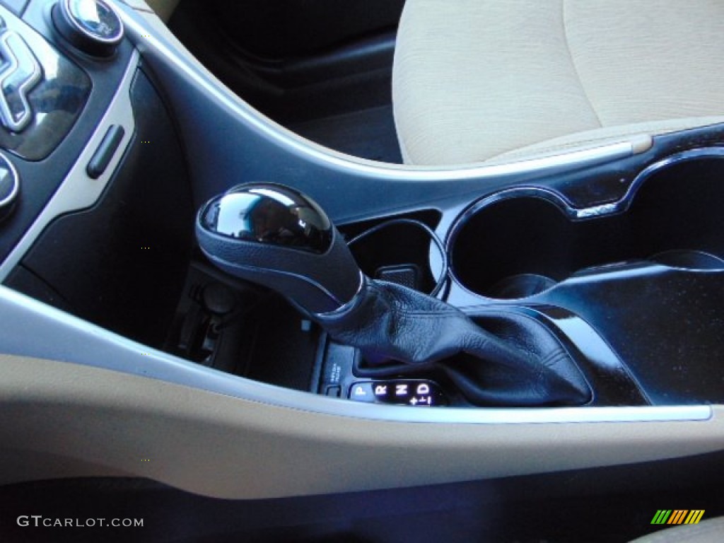 2011 Sonata GLS - Black Plum Pearl / Camel photo #15