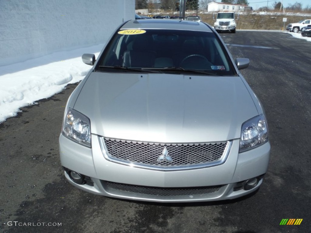 2012 Galant SE - Quick Silver / Black photo #4