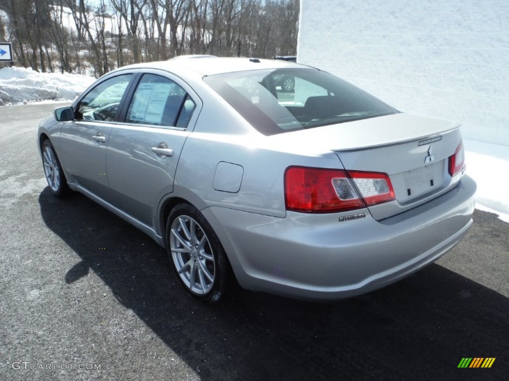 2012 Galant SE - Quick Silver / Black photo #10