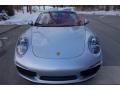 Rhodium Silver Metallic - 911 Carrera 4S Cabriolet Photo No. 2