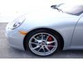 2014 Rhodium Silver Metallic Porsche 911 Carrera 4S Cabriolet  photo #11