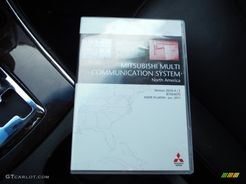 2012 Galant SE - Quick Silver / Black photo #34