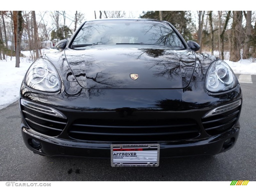 2012 Cayenne  - Black / Black photo #2