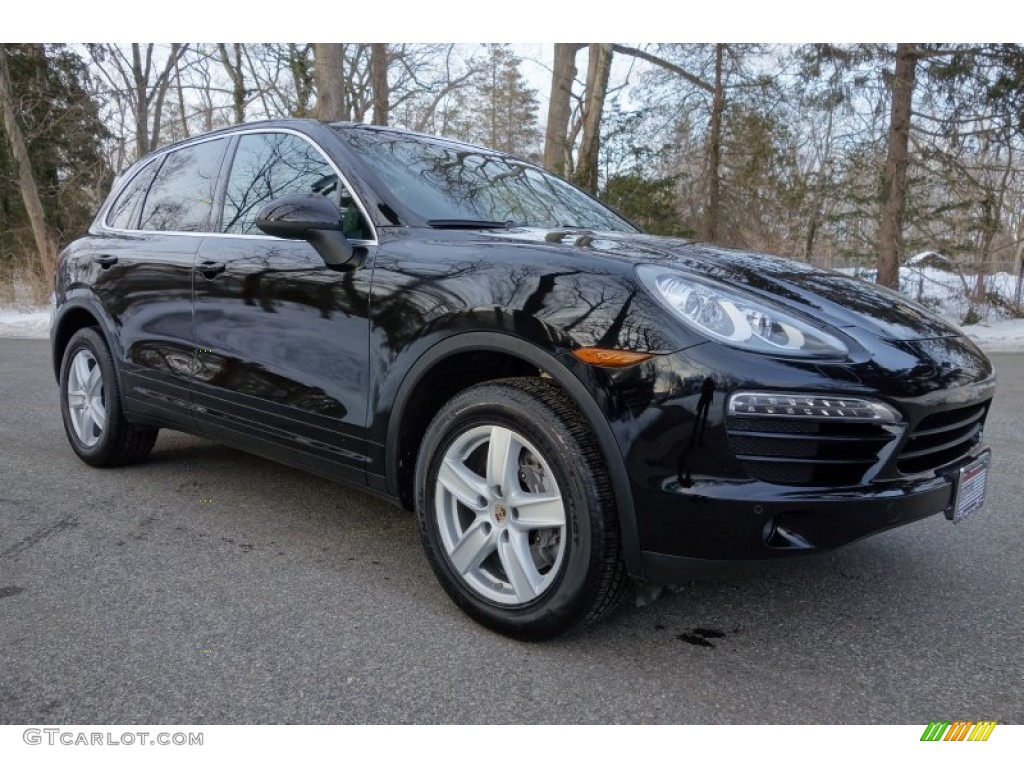 2012 Cayenne  - Black / Black photo #8