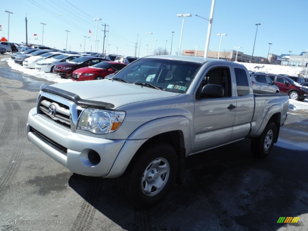 Silver Streak Mica 2010 Toyota Tacoma SR5 Access Cab 4x4 Exterior Photo #101742663