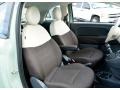 Marrone/Avorio (Brown/Ivory) Front Seat Photo for 2013 Fiat 500 #101744766