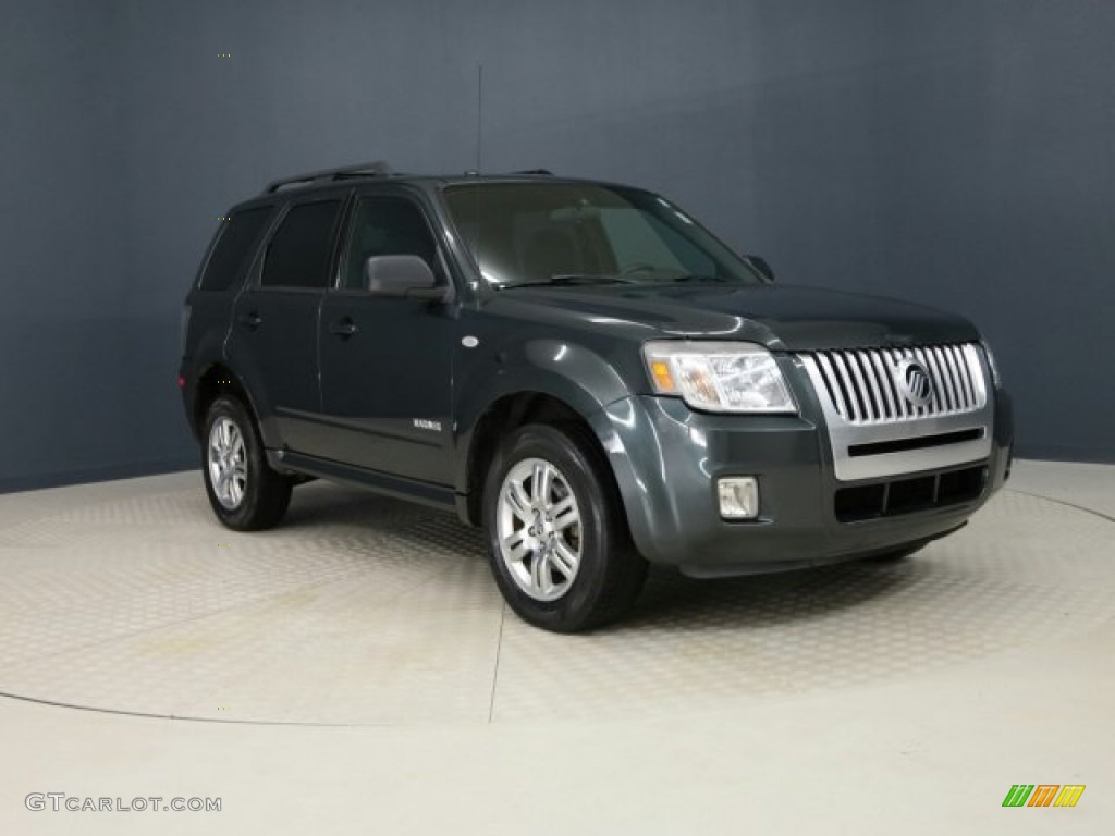 2008 Mariner V6 - Tungsten Grey Metallic / Black photo #2