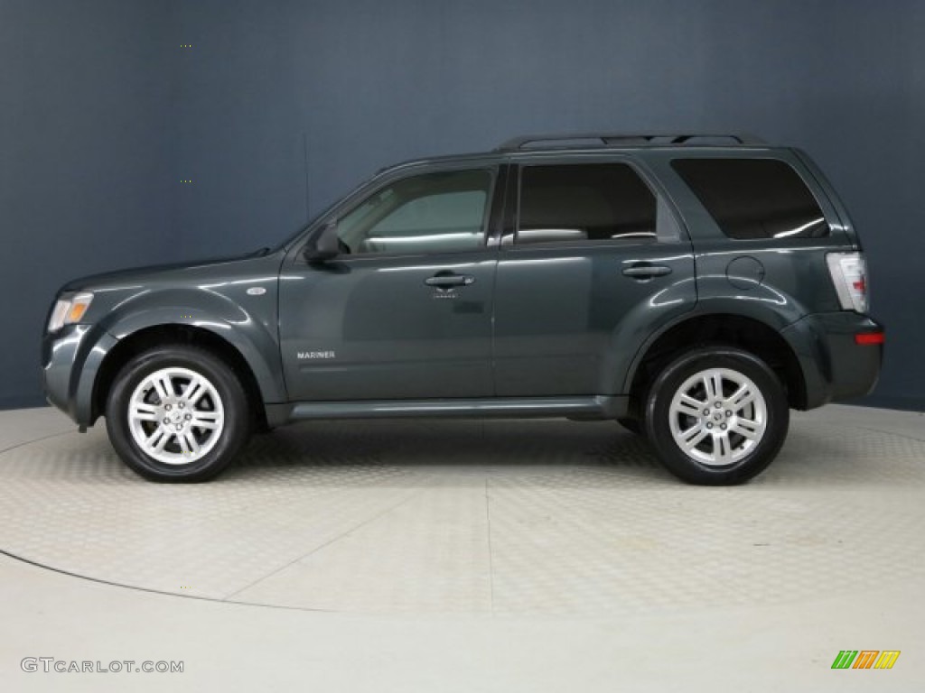 2008 Mariner V6 - Tungsten Grey Metallic / Black photo #5