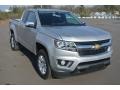 Silver Ice Metallic 2015 Chevrolet Colorado LT Extended Cab Exterior