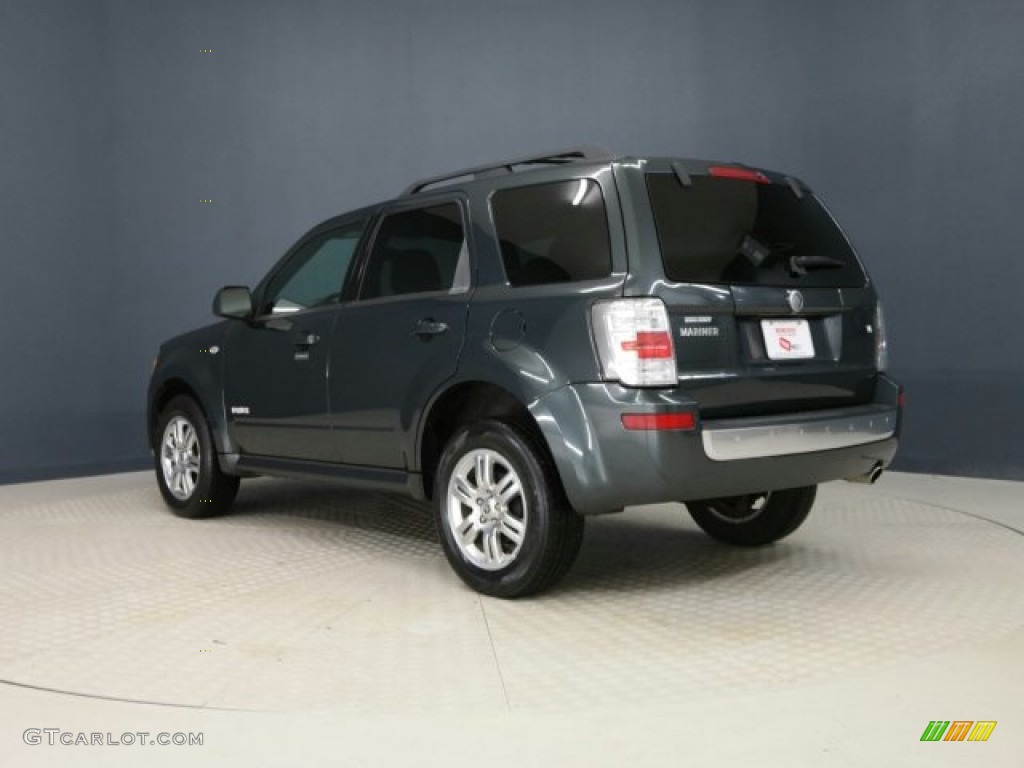 2008 Mariner V6 - Tungsten Grey Metallic / Black photo #6