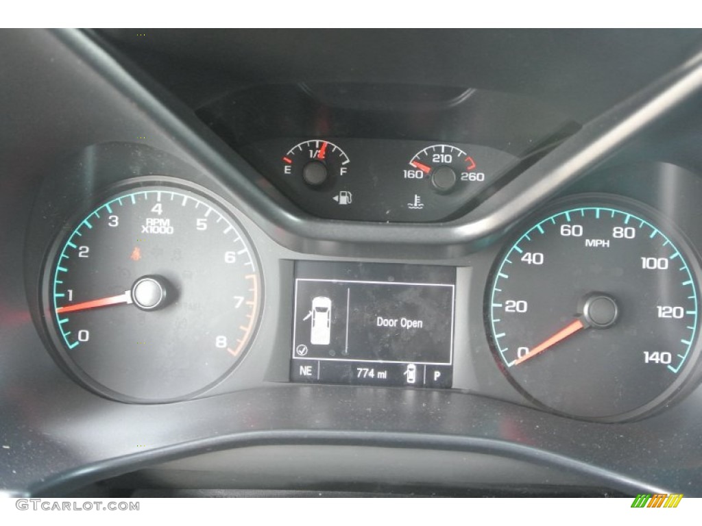 2015 Chevrolet Colorado LT Extended Cab Gauges Photo #101746050
