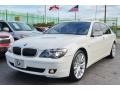 Alpine White 2008 BMW 7 Series 750Li Sedan Exterior