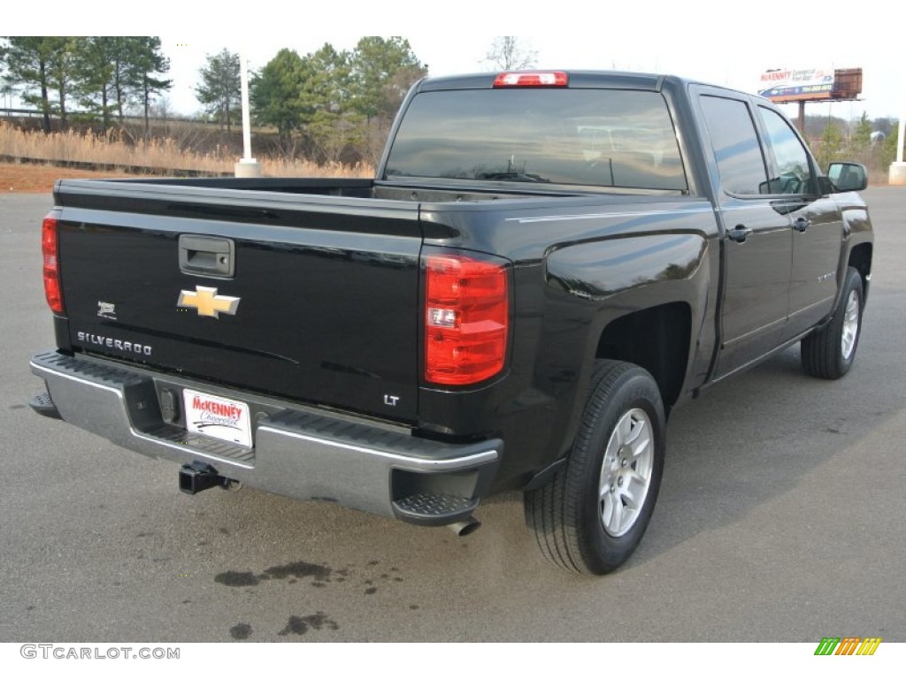 2015 Silverado 1500 LT Crew Cab - Black / Jet Black photo #5