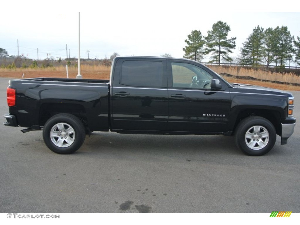 2015 Silverado 1500 LT Crew Cab - Black / Jet Black photo #6
