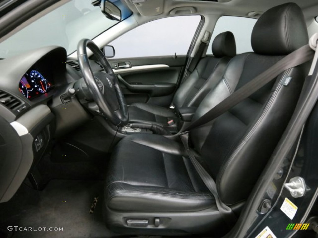 Quartz Gray Interior 2008 Acura TSX Sedan Photo #101746986