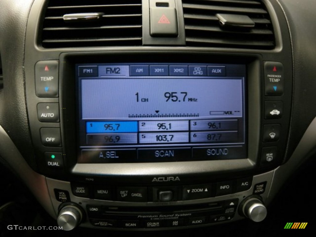 2008 TSX Sedan - Carbon Gray Pearl / Quartz Gray photo #33