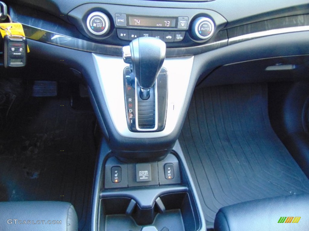 2014 CR-V EX-L AWD - Crystal Black Pearl / Black photo #24