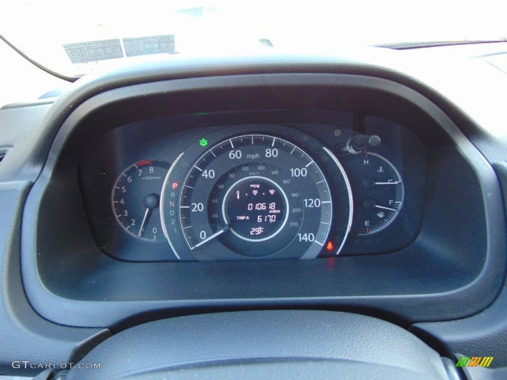 2014 CR-V EX-L AWD - Crystal Black Pearl / Black photo #28